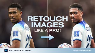 Retouch Sports Images Like a Pro  A Photoshop Tutorial [upl. by Mihalco705]