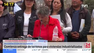 Comienza entrega de terrenos para viviendas industrializadas [upl. by Elleval]