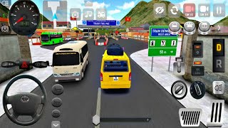 Minibus Simulator Vietnam 7I went out to tour the city with Toyota HiAceTotota HiAceAndroid [upl. by Ahterahs620]