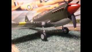 Airfix 172 Curtiss P40E Kittyhawk [upl. by Pritchett]