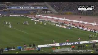 Lazio  Inter Milan 02 HD Full Highlights All Goals 02042010 [upl. by Greiner]