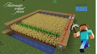 I Built a Automatic Wheat Farm🌾😃 [upl. by Anastasia261]