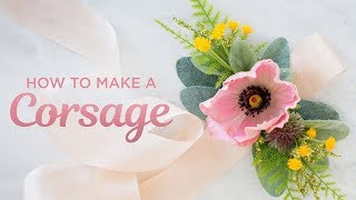 How To Make A Corsage [upl. by Hagar]