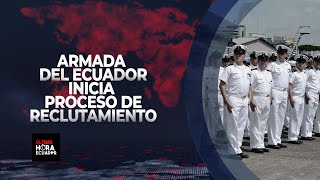 Armada del Ecuador abre un proceso de reclutamiento para oficiales y tripulantes especialistas [upl. by Namara579]