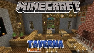 Minecraft Decorando uma Taverna [upl. by Ripleigh]