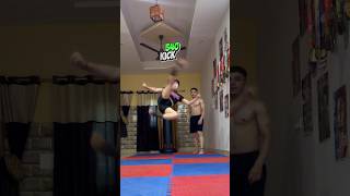 540 kick tutorial 🥋🫵🏻 who says only boys can do advance kicks  tutorial 540kick stunts gym [upl. by Icnarf]