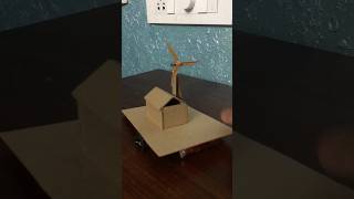 Simple model of wind turbine for science project [upl. by Ermanno947]