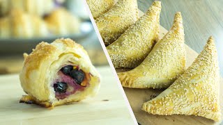 101 Puff Pastry recipe Ideas  Easy Dessert ideas [upl. by Arhaz752]