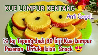 Resep Kue Lumpur Kentang Enak Lembut Spesial Ekonomis Anti Gagal  bikinya amat Mudah  EHAA SNACK [upl. by Nyvlem]