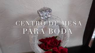 DIY Centro De Mesa Para Boda SUPER FACIL [upl. by Naed450]