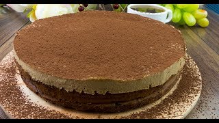 Tort de ciocolată cu sufleu de cafea – o gingășie cu aromată delicioasă și dietetică [upl. by Yseulta]