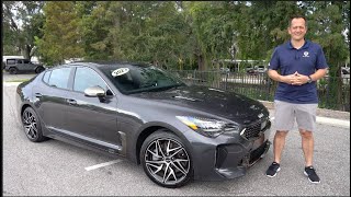 Is the 2023 Kia Stinger GTLine a BETTER sport sedan than a Honda Accord [upl. by Litsyrk]