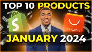 ⭐️ TOP 10 PRODUCTS TO SELL IN JANUARY 2024  DROPSHIPPING SHOPIFY [upl. by Dleifyar682]