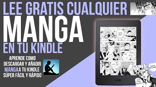 LeeDescarga cualquier MANGA GRATIS en tu viejo KINDLE o KOBO vale cualquier modelo  2024 [upl. by Jeniece]