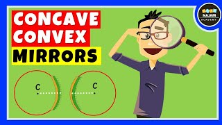 Concave Mirror and Convex Mirror  Spherical Mirrors  Physics [upl. by Azral]