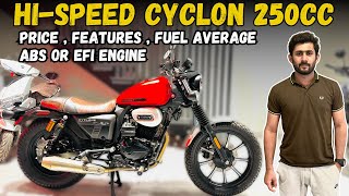 Hi speed Cyclone 250cc Review  Price  Fuel Average  Car Cop [upl. by Niltiac]