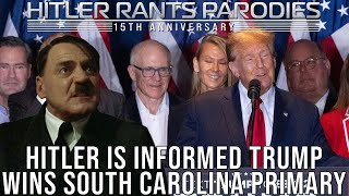 Hitler is informed Trump wins South Carolina primary [upl. by Wunder]