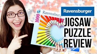 Jigsaw Puzzle Review Ravensburger 1000 Piece Puzzles [upl. by Naugan175]