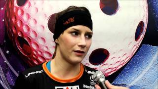 Champions Cup 2011 Day 4  Interview Lucia Kosturiakova Herbadent SJM [upl. by Burrows]