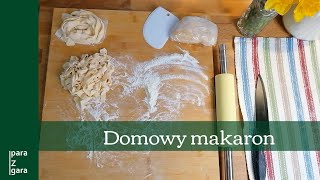 Przepis na domowy makaron  domowa pasta [upl. by Photima]