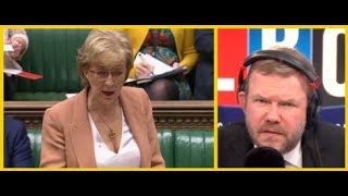 James OBrien reacts to Andrea Leadsoms assertion that shes quotdelighted” with how Brexits going [upl. by Mitinger73]