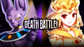 Beerus The Destroyer Vs Sailor Galaxia Collab DEATH BATTLE Prediction [upl. by Usanis]