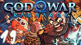 God of War Ragnarok HARD MODE Part 19  w The Completionist [upl. by Rawdan]