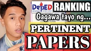 Deped Ranking Pertinent Papers and FQAs [upl. by Marcelline952]