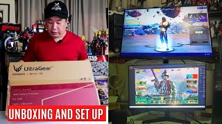 LG ULTRA GEAR GAMING MONITOR 24GN600B  UNBOXING AND SET UP SRP PHP 12650 [upl. by Gertruda]