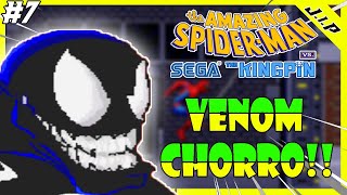 ¿De DONDE SALISTE VENOM ➤ 🕷️SPIDERMAN Vs The KINGPIN  SEGA CD  Gameplay Español 7 [upl. by Fiedling]