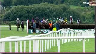 Race 51620 Listowel 25 Sep 2024 Guinness Kerry National Handicap Chase with Irish commentary [upl. by Kaenel26]