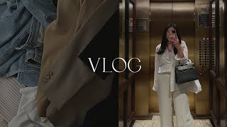 VLOG NEW SUMMER PIECES CLOSET PURGE AND SHOPPING WITH CASSIE amp KAREN  ALYSSA LENORE [upl. by Ynohtnaluap585]