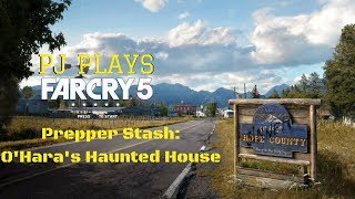 Far Cry 5 Prepper Stash OHaras Haunted House walkthrough [upl. by Amador]