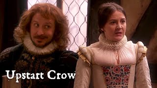 Marlowe Asks Will for a Play  Upstart Crow  BBC Comedy Greats [upl. by Adnamar448]