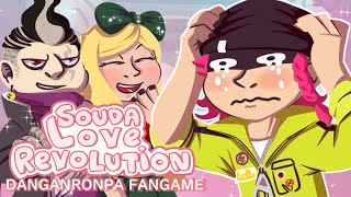 Can Kazuichi Find LOVE 💕 Souda Love Revolution Danganronpa Fangame ALL ENDINGS [upl. by Anchie]