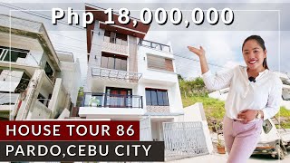 House Tour inside this overlooking 6 bedrooms house and lot for sale in Cebu City [upl. by Ecinereb]