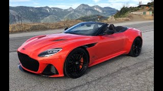 The 2020 715 HP DBS Superleggera Volante is the Fastest SoftTop Aston Martin Ever  One Take [upl. by Meeki619]