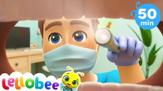 Wobbly Tooth Song  Going to the Dentist  Lellobee  Cartoons amp Kids Songs  Kids Songs [upl. by Camp]