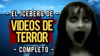 🧊 EL ICEBERG DE LOS VIDEOS DE TERROR COMPLETO  2021  2022  Ft PlayStar [upl. by Atiram]