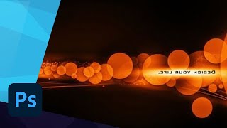 How to Create an Orange Power Wallpaper in Photoshop  TUTORIAL [upl. by Nimajneb]