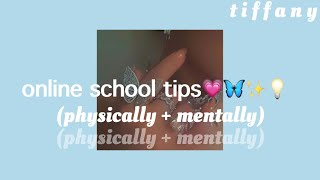 ✰Online school tips physicallymentally [upl. by Bremer]