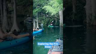 Exploring the Frio River in Concan Texas garnerstatepark texasstatepark [upl. by Ecerahc]