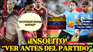 URGENTE ¡VIDEO DEDICADO AL VENEZOLANO QUE NO TIENE FÉ DE QUE VENEZUELA LE GANE A URUGUAY [upl. by Ninnette]