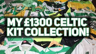 MY CELTIC FC KIT COLLECTION [upl. by Robinette]