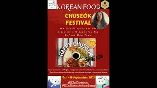 Coming Soon Learn more about Chuseok 추석 the KFood Mom Team kinfluenceracademy kinfluencer [upl. by Etteneg]