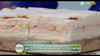 Sándwiches de miga para las fiestas Parte 1 [upl. by Aliak]