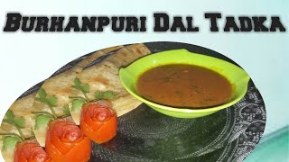 Burhanpuri Dal Tadka [upl. by Gaile]