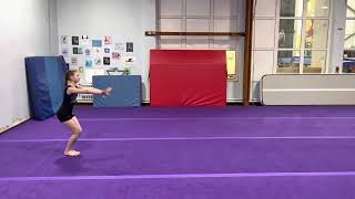 KS1 gymnastics floor routine 2022 [upl. by Acireit80]