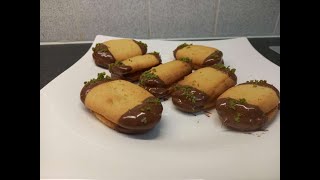 Viennese Fingers Recipe  Easy And Delicious cookies [upl. by Dnomayd]