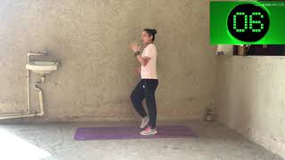 Standing ABS Workout Challenge By Gatello gatelloworkout gatelloexercise gatelloabsexercise [upl. by Vastha542]